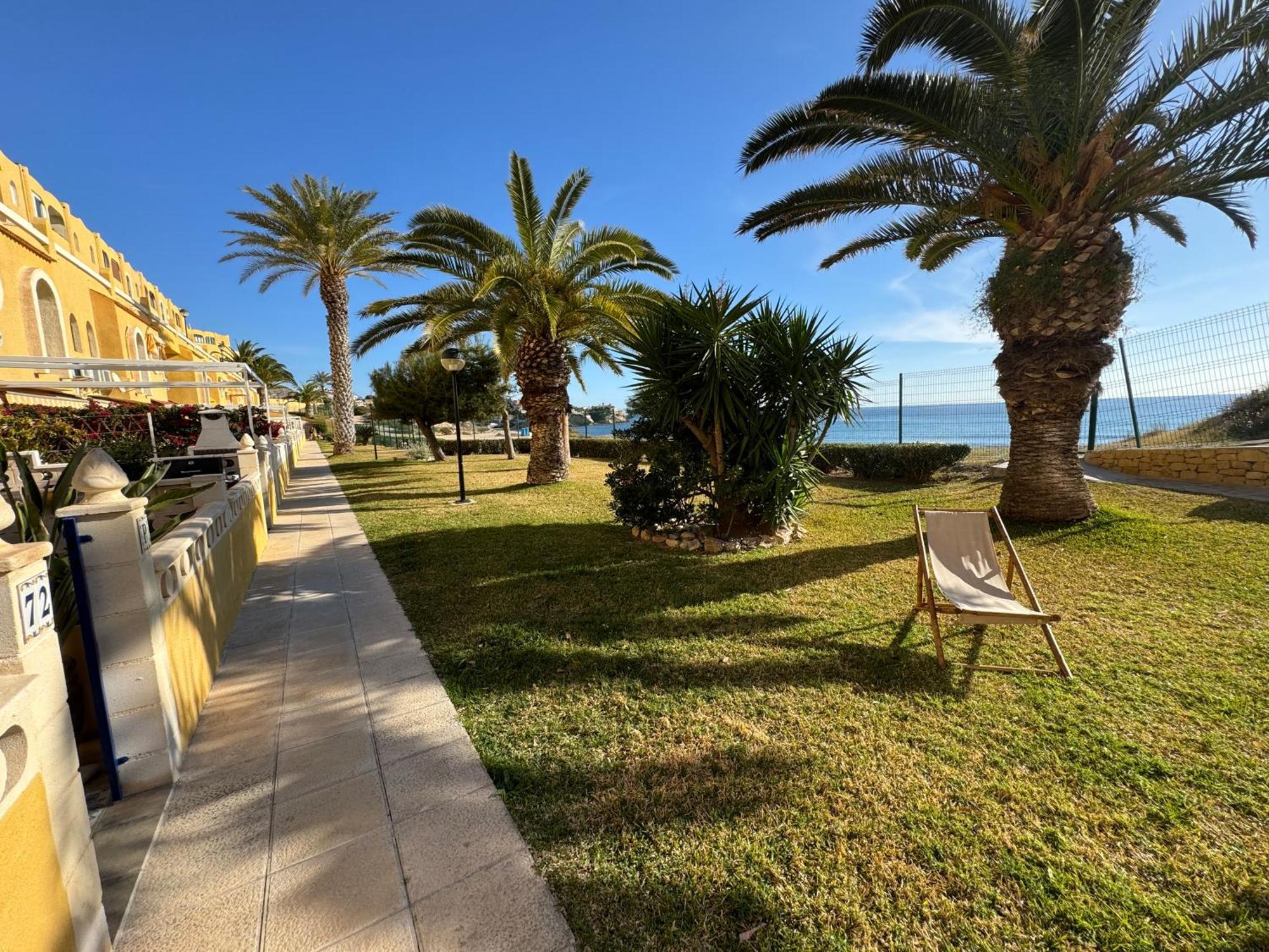 Beautiful Home 50M Private Beach Campello Alicante Ел Кампело Екстериор снимка
